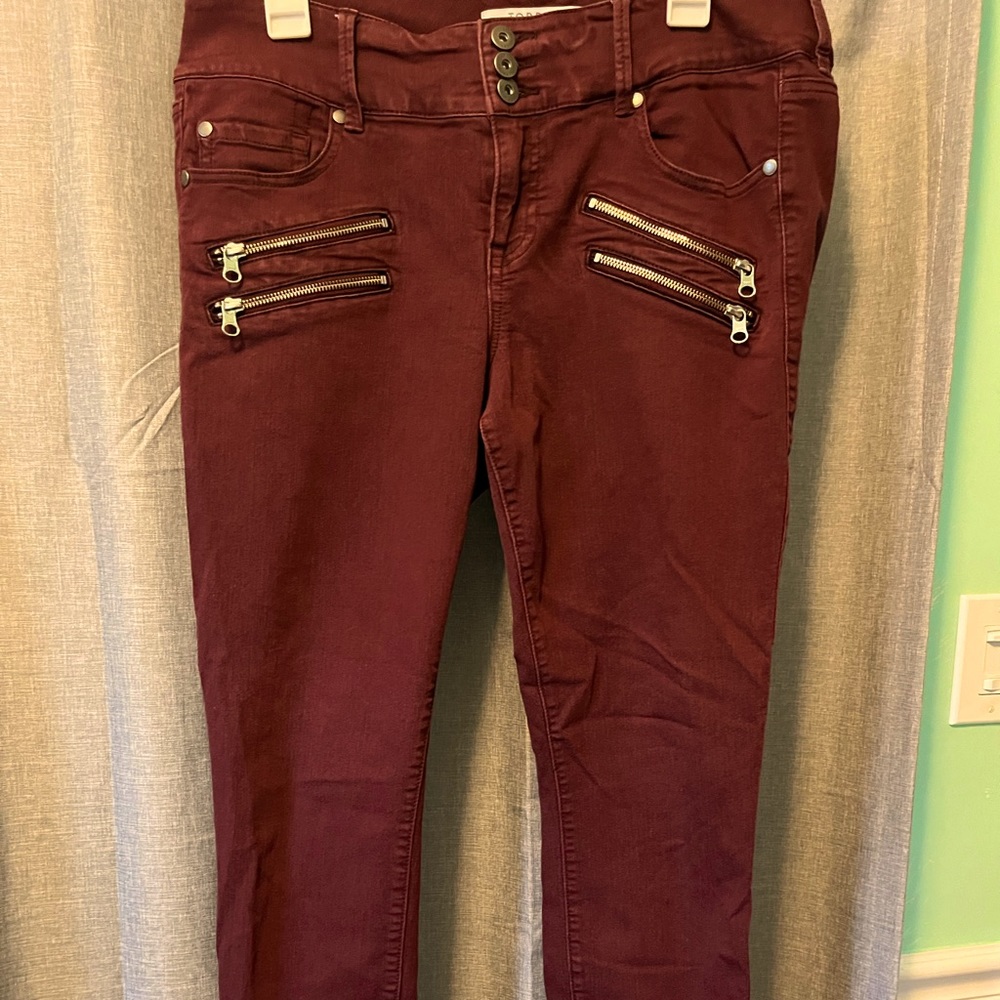 Size 14R Jegging with zipper details